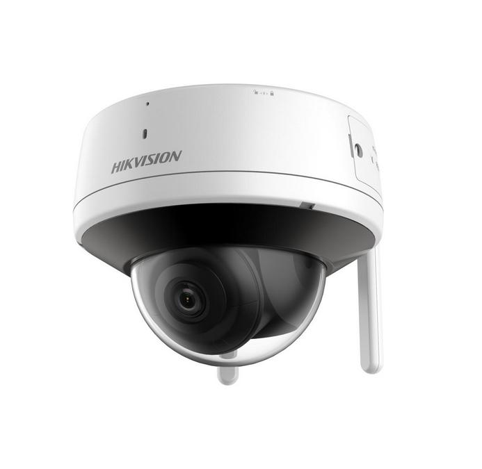 HikVision 4 MP Outdoor Audio Fixed Dome Network Camera, 2.8mm, F1.6, IR up to 30m, H.265, IP66, Digital WDR, 1 built-in microphone, 1 built-in speaker, built-in memory card slot (up to 512 GB), Wi-Fi IEEE802.11b, 802.11g, 802.11n, 2 Antennas, 12Vdc/7W | JAR Computers HikVision 4 MP Outdoor Audio Fixed Dome Network Camera, 2.8mm, F1.6, IR up to 30m, H.265, IP66, Digital WDR, 1 built-in microphone, 1 built-in speaker, built-in memory card slot (up to 512 GB), Wi-Fi IEEE802.11b, 802.11g, 802.11n, 2 Antennas, 12Vdc/7W