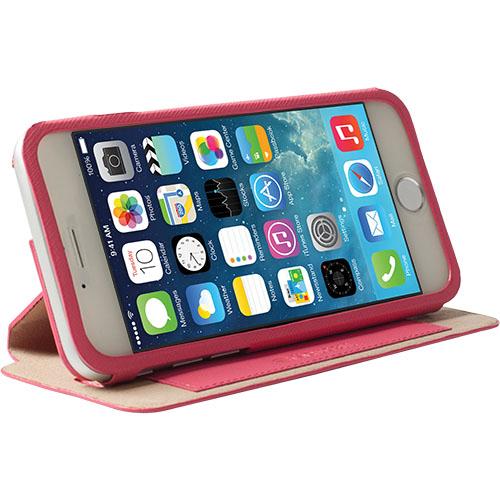 Кожен калъф, тип портфейл и поставка за iPhone 6, iPhone 6S - Krusell Malmö Flip Cover (розов) | JAR Computers Кожен калъф, тип портфейл и поставка за iPhone 6, iPhone 6S - Krusell Malmö Flip Cover (розов)