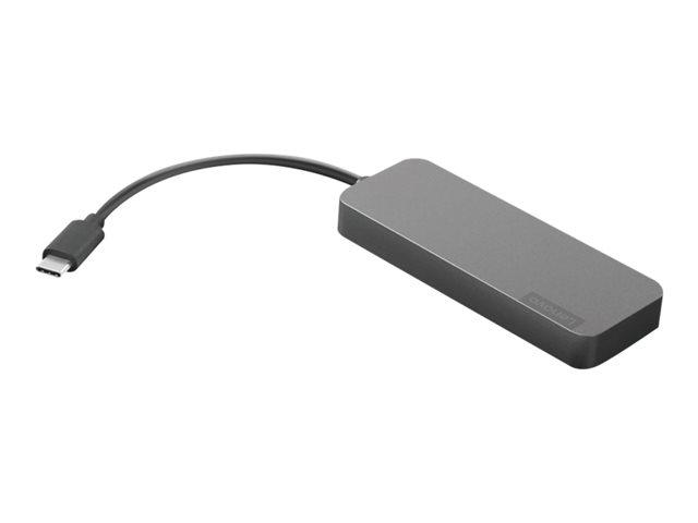 LENOVO USB-C to 4 Ports USB-A Hub | JAR Computers LENOVO USB-C to 4 Ports USB-A Hub