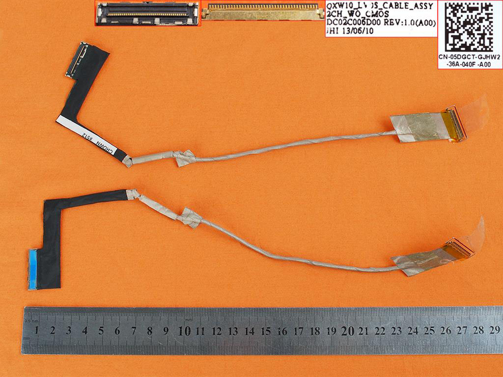 Лентов Кабел за лаптоп (LCD Cable) Dell Latitude E5530 5530 Without Camera | JAR Computers Лентов Кабел за лаптоп (LCD Cable) Dell Latitude E5530 5530 Without Camera