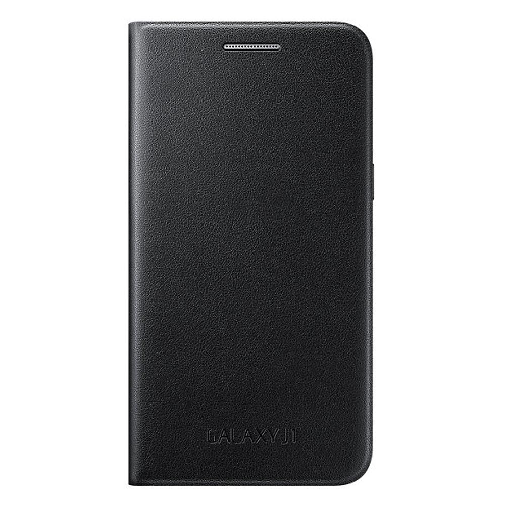 Оригинален кожен калъф за Samsung Galaxy J1 SM-J100N - Samsung Flip Case EF-NI930BB (черен) | JAR Computers Оригинален кожен калъф за Samsung Galaxy J1 SM-J100N - Samsung Flip Case EF-NI930BB (черен)
