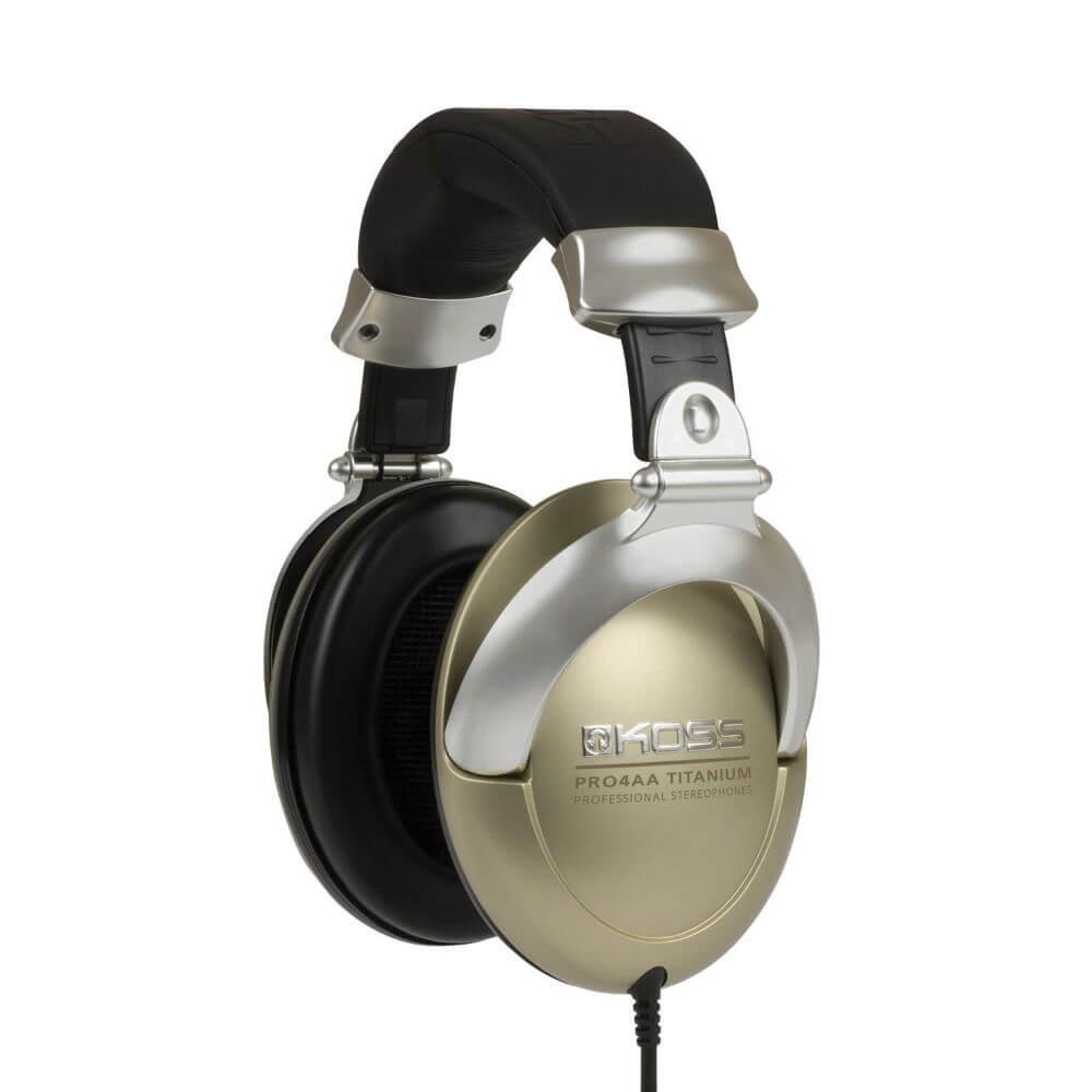 Слушалки за мобилни устройства - Koss PRO4AAT Over Ear Headphones (титаний) | JAR Computers Слушалки за мобилни устройства - Koss PRO4AAT Over Ear Headphones (титаний)