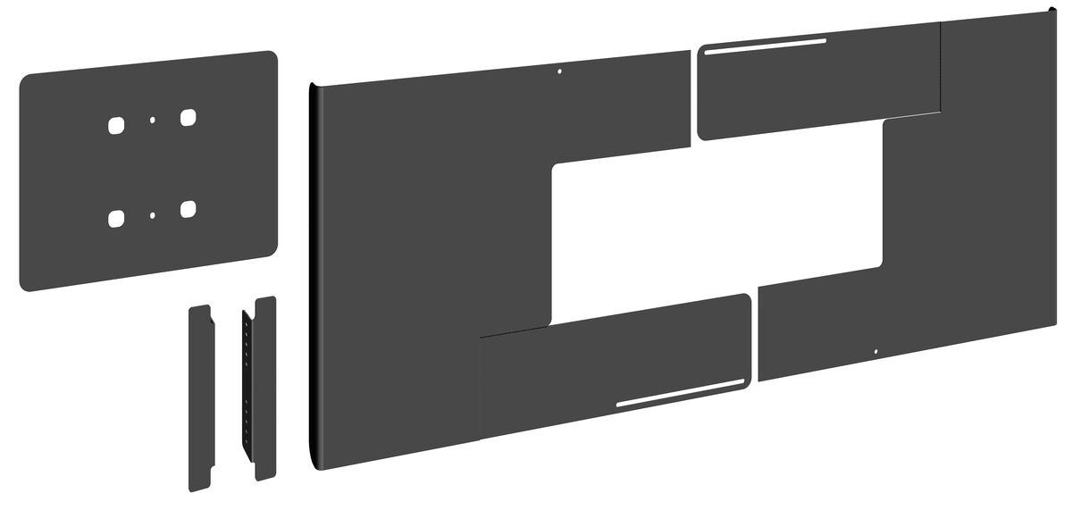 Vogel's PFA 9163-Универсален заден капак за скриване на кабели за хоризонтален монтаж на дисплеи от 84" до 86" | JAR Computers Vogel's PFA 9163-Универсален заден капак за скриване на кабели за хоризонтален монтаж на дисплеи от 84" до 86"