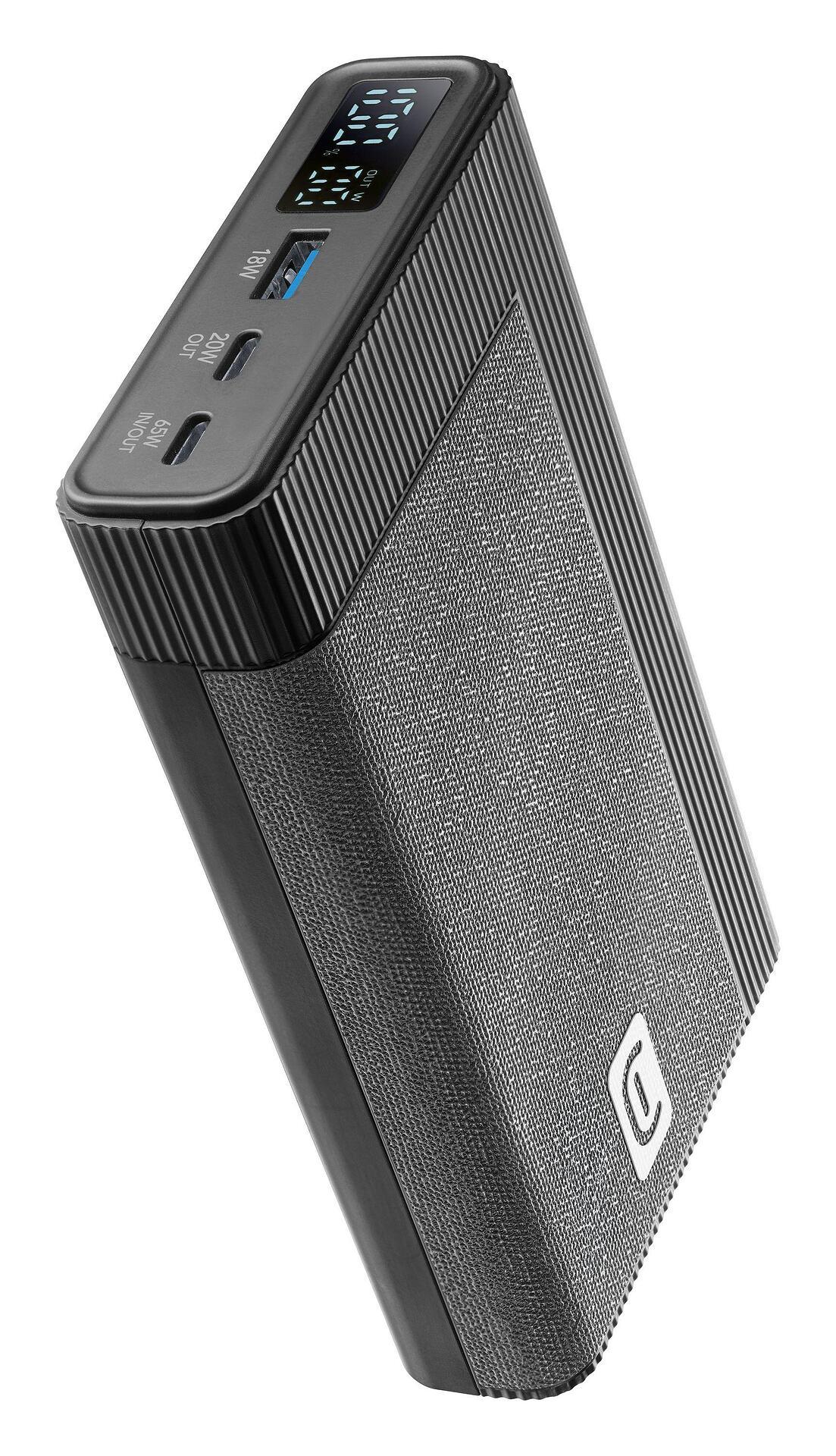 Външна батерия Rocket 20000 mAh PD 65W черна | JAR Computers Външна батерия Rocket 20000 mAh PD 65W черна