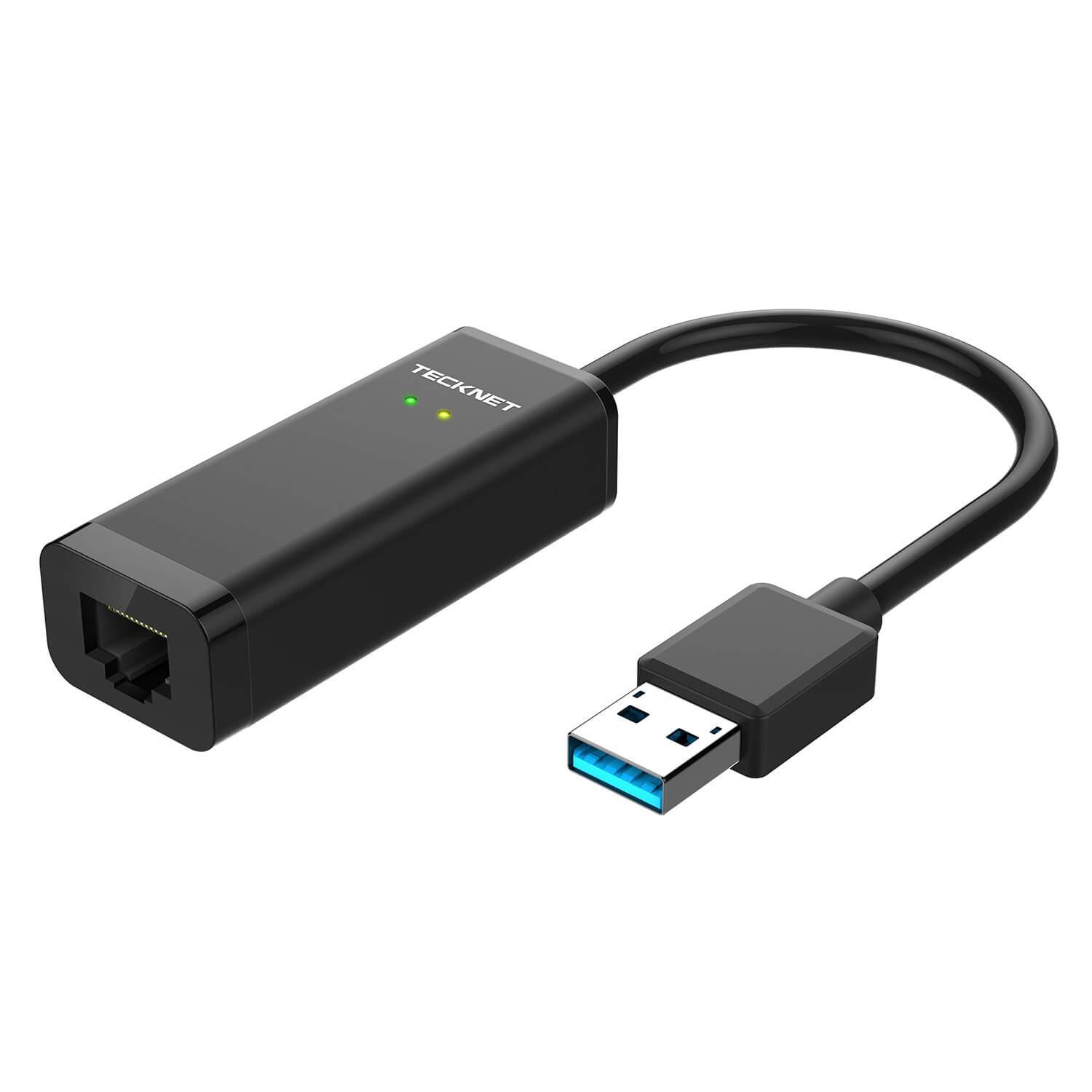 Адаптер USB 3.0 за компютри без Ethernet порт - TeckNet UL699G-V2 (CHU01043BA02) USB 3.0 to Gigabit Ethernet Network Adapter | JAR Computers Адаптер USB 3.0 за компютри без Ethernet порт - TeckNet UL699G-V2 (CHU01043BA02) USB 3.0 to Gigabit Ethernet Network Adapter
