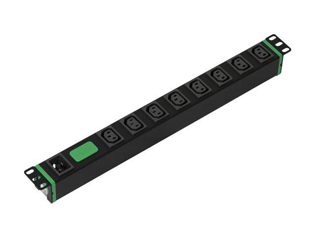 APC Easy Rack PDU Basic horizontal 1-phase 3.7 kW 230 V 16 A 8 x C13 sockets IEC60320 C20 input | JAR Computers APC Easy Rack PDU Basic horizontal 1-phase 3.7 kW 230 V 16 A 8 x C13 sockets IEC60320 C20 input