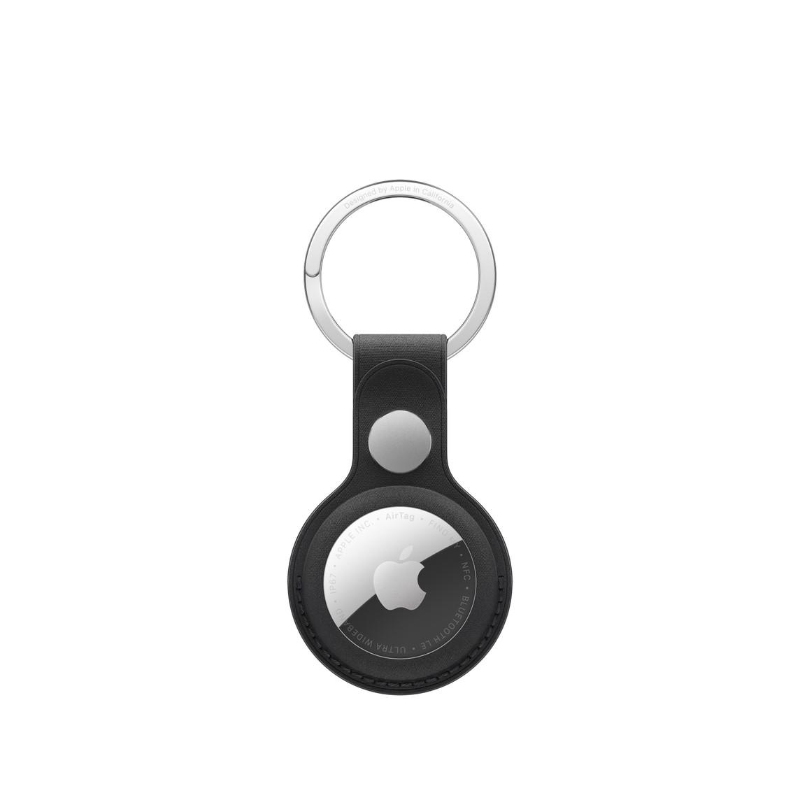 Apple AirTag FineWoven Key Ring – Black | JAR Computers Apple AirTag FineWoven Key Ring – Black