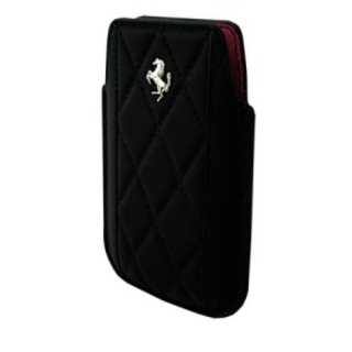 Кожен калъф за iPhone и мобилни телефони - Ferrari Maranello Series Pouch | JAR Computers Кожен калъф за iPhone и мобилни телефони - Ferrari Maranello Series Pouch