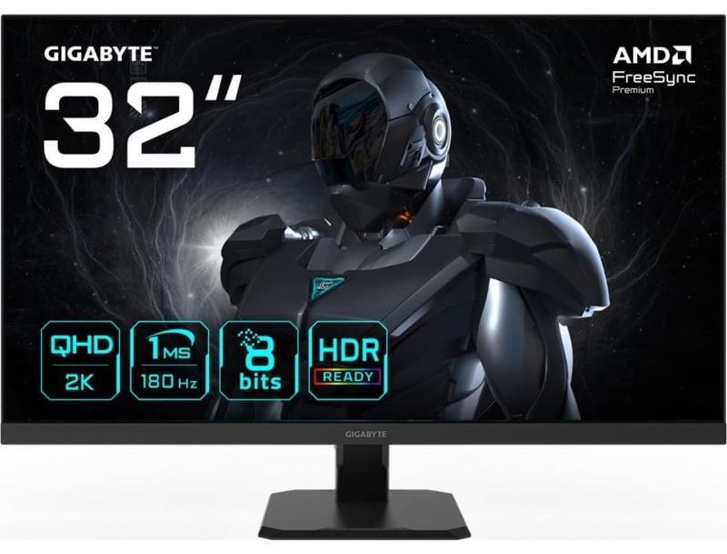 Гейминг монитор Gigabyte – GS32QA, 31.5'', 180Hz, 1ms, IPS,FreeSync | JAR Computers Гейминг монитор Gigabyte – GS32QA, 31.5'', 180Hz, 1ms, IPS,FreeSync