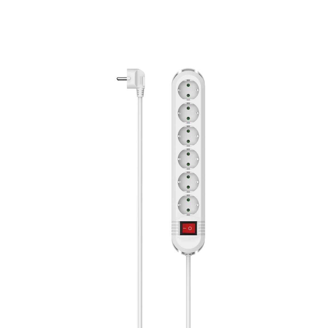 Hama 00223131 интелигентен електрически контакт 6 Изход(и) за променлив ток 2 м | JAR Computers Hama 00223131 интелигентен електрически контакт 6 Изход(и) за променлив ток 2 м