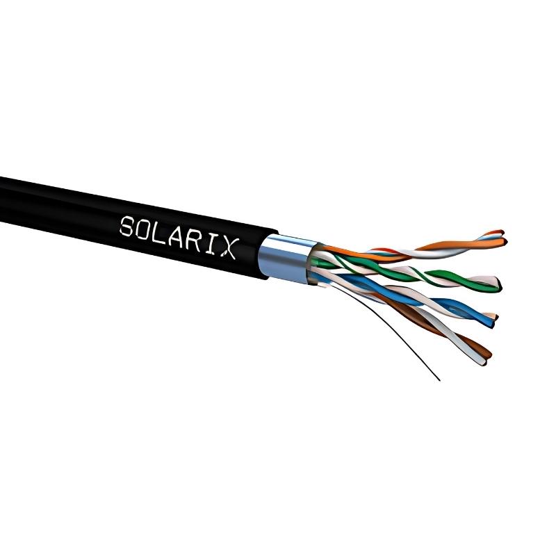 Кабел cat. 5e F/UTP PE Fca 305 m - Solarix SXKD-5E-FTP-PE | JAR Computers Кабел cat. 5e F/UTP PE Fca 305 m - Solarix SXKD-5E-FTP-PE