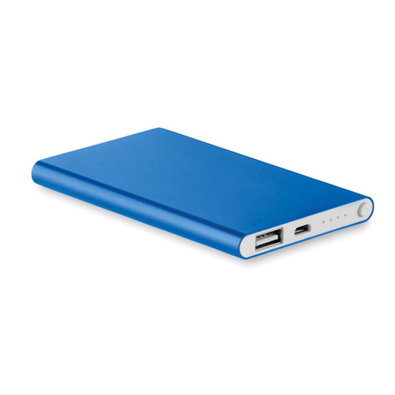 More Than Gifts Мобилна батерия Powerflat, 4000 mAh, синя | JAR Computers More Than Gifts Мобилна батерия Powerflat, 4000 mAh, синя