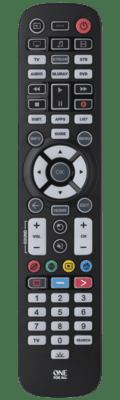 One For All Essential 6 дистанционно устройство IR безжичен DVD/Blu-ray, IPTV, Саундбар говорител, TV Бутони за натискане | JAR Computers One For All Essential 6 дистанционно устройство IR безжичен DVD/Blu-ray, IPTV, Саундбар говорител, TV Бутони за натискане