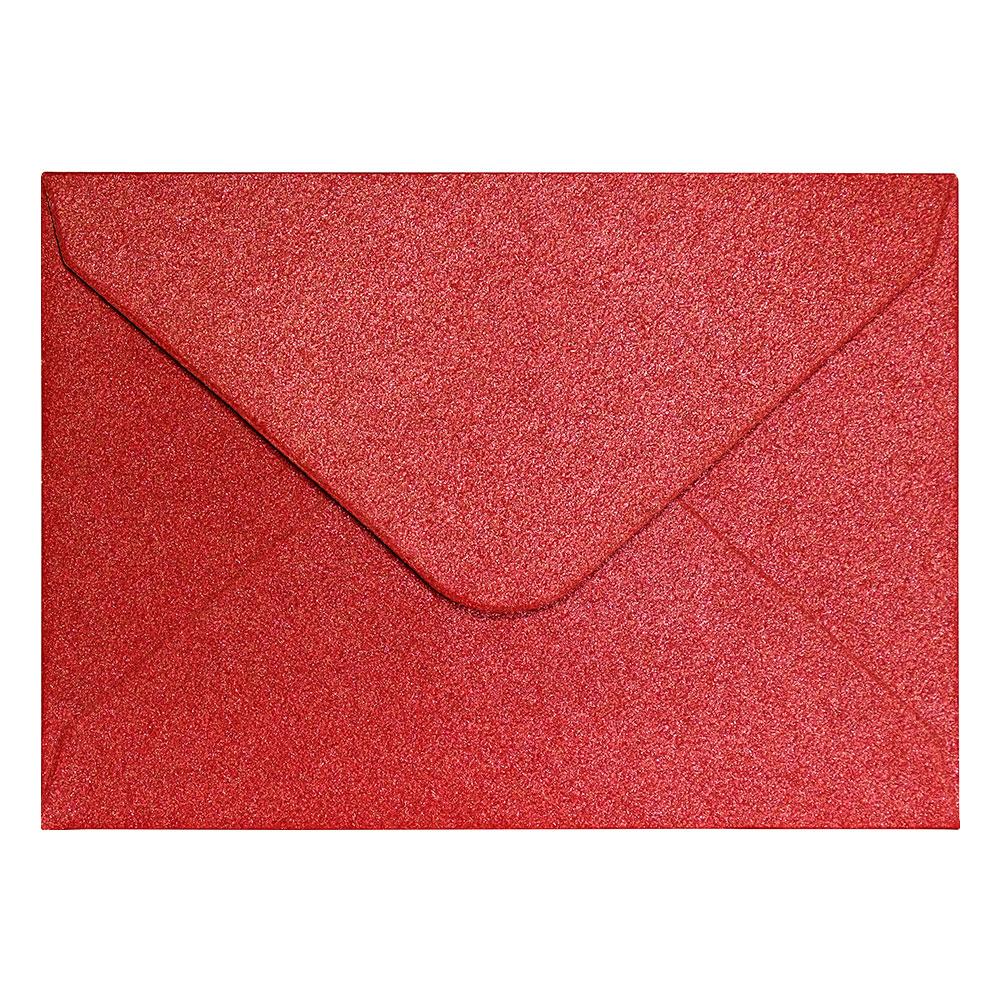 Плик 70/100 150гр перленo червен 10бр