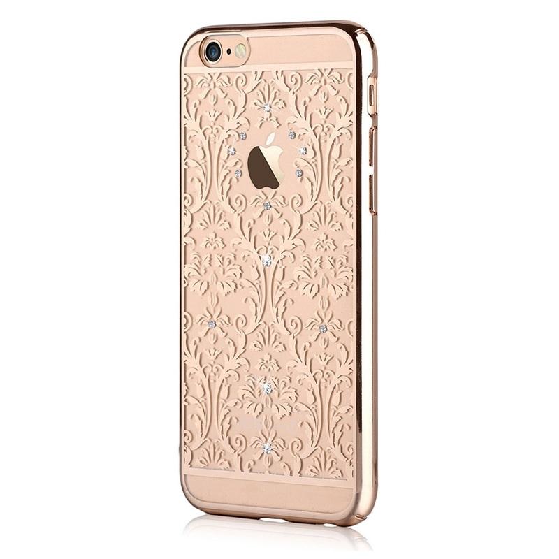 Поликарбонатов кейс за iPhone 5S, iPhone 5, iPhone SE (с кристали Сваровски) - Devia Crystal Baroque Case (златист) | JAR Computers Поликарбонатов кейс за iPhone 5S, iPhone 5, iPhone SE (с кристали Сваровски) - Devia Crystal Baroque Case (златист)