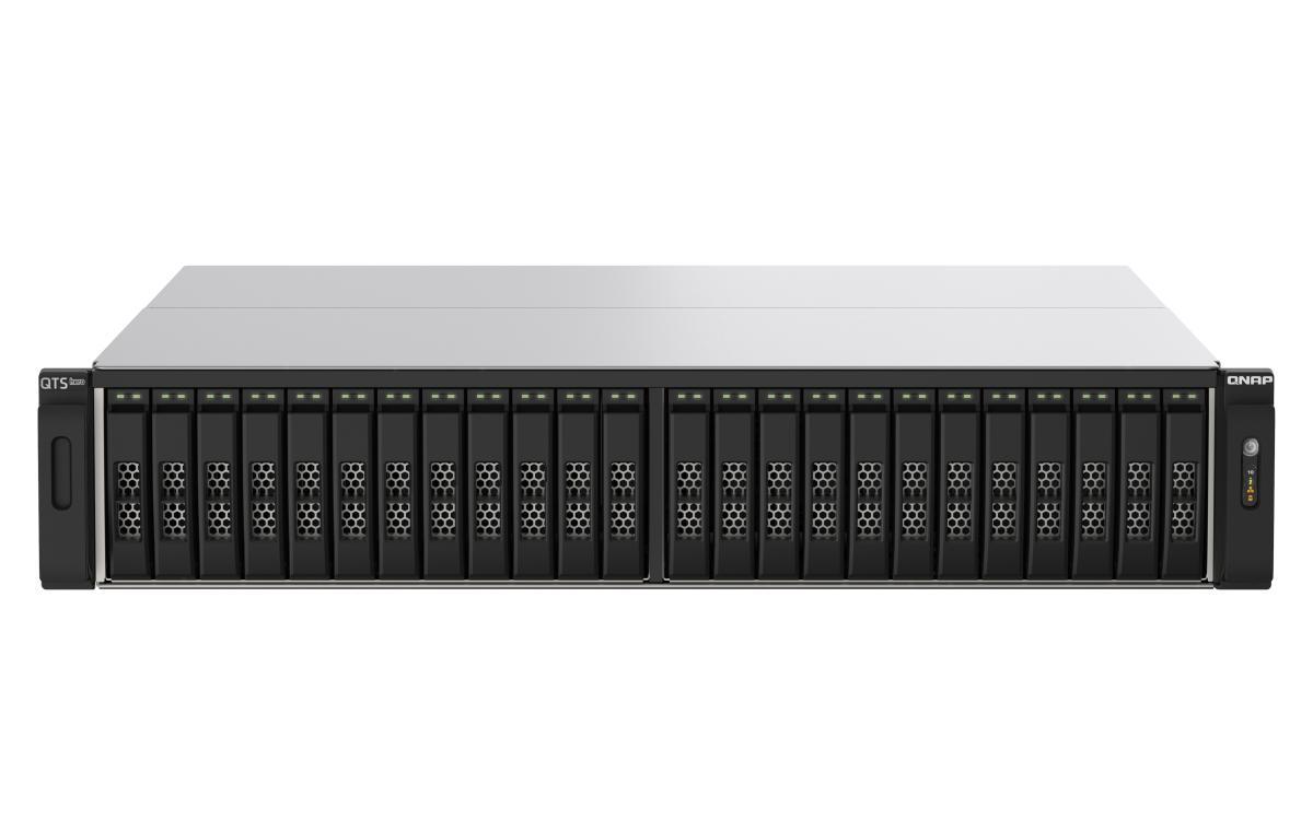 QNAP TS-h2490FU NAS Rack (2U) EPYC 7302P 256 GB DDR4 0 TB QuTS hero Black, Grey | JAR Computers QNAP TS-h2490FU NAS Rack (2U) EPYC 7302P 256 GB DDR4 0 TB QuTS hero Black, Grey