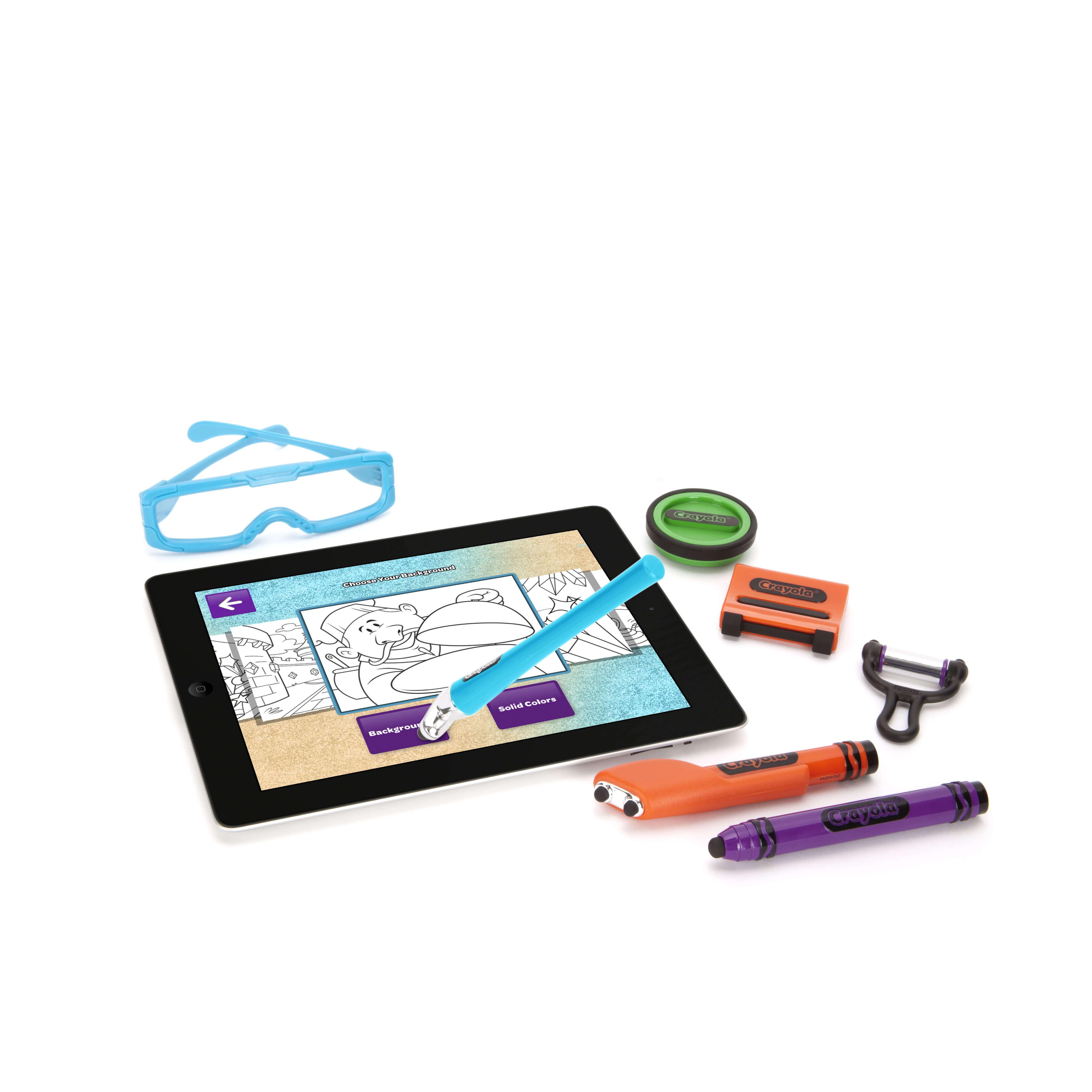 Рисувайте невероятни картини с приложение за рисуване за iPad Air 2, iPad Pro 9.7, iPad Air - Crayola Digitools Ultra Pack | JAR Computers Рисувайте невероятни картини с приложение за рисуване за iPad Air 2, iPad Pro 9.7, iPad Air - Crayola Digitools Ultra Pack