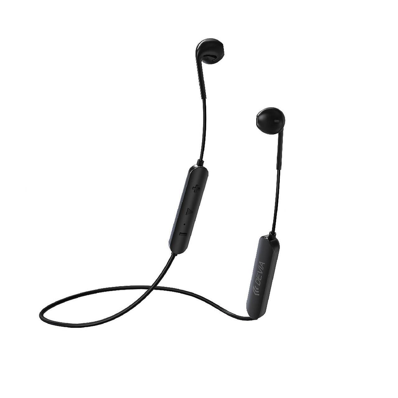 Слушалки Devia Smart Series Sport Wireless Earphone, Черни