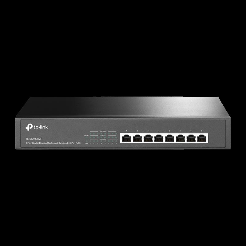 Суич TP-Link SG1008MP 8 port PoE+