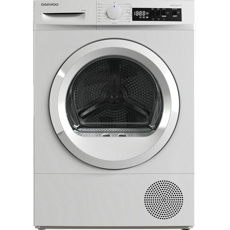Сушилня Daewoo T8HT1W2BG , 8 kg, E , Бял