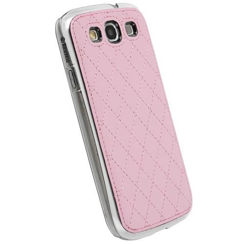 Твърд кейс с кожено покритие за Samsung Galaxy S3 i9300 - Krusell Avenyn Undercover (розов) | JAR Computers Твърд кейс с кожено покритие за Samsung Galaxy S3 i9300 - Krusell Avenyn Undercover (розов)
