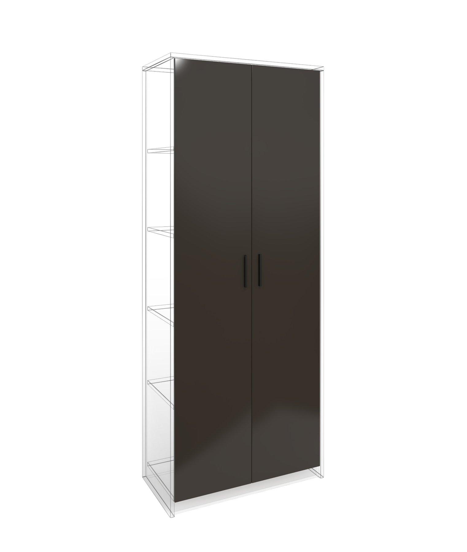 Врата RFG RV1 Milano, 380 х 18 х 1920 mm, ПДЧ 18 mm, 2 броя в комплект, тъмносива | JAR Computers Врата RFG RV1 Milano, 380 х 18 х 1920 mm, ПДЧ 18 mm, 2 броя в комплект, тъмносива