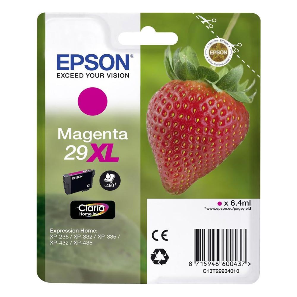 XP 235/332/335/432/435 SERIES 29 INK CRTR MAGENTA XL (EPST299340)