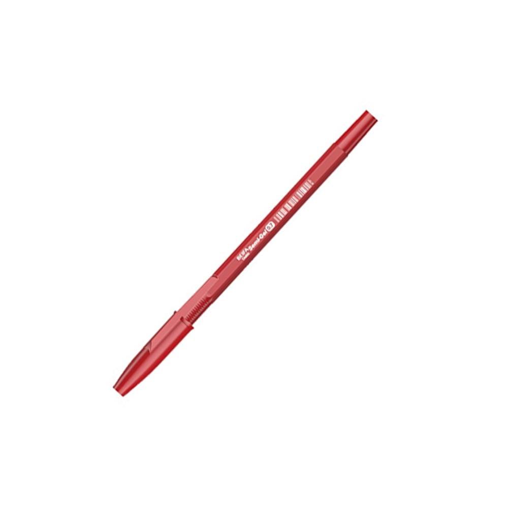Beifa Гел ролер TA600-312, 0.7 mm, червен, 12 броя | JAR Computers Beifa Гел ролер TA600-312, 0.7 mm, червен, 12 броя
