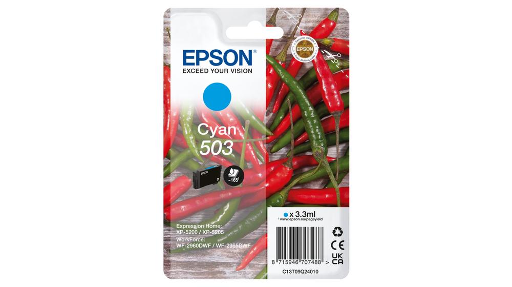 Epson Singlepack Cyan 503 Ink | JAR Computers Epson Singlepack Cyan 503 Ink