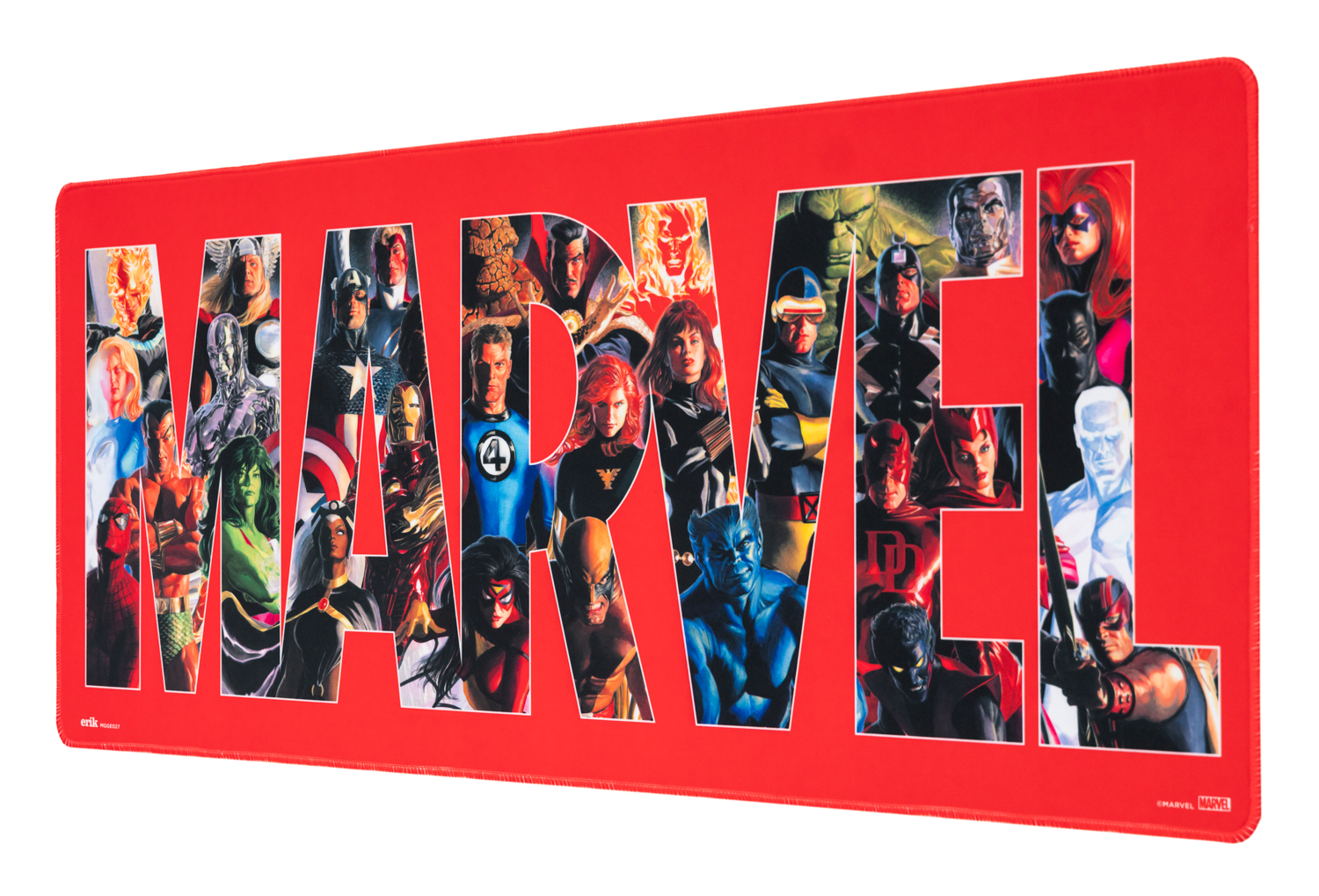 Гейминг подложка за мишка Erik - Avengers, XL, мека, многоцветна