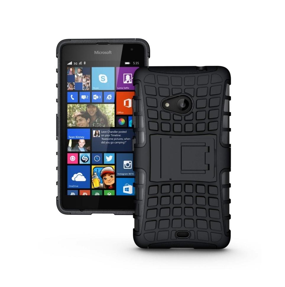 Хибриден кейс с поставка и най-висока степен на защита за Microsoft Lumia 535 - Redneck Tetron Rugged Case | JAR Computers Хибриден кейс с поставка и най-висока степен на защита за Microsoft Lumia 535 - Redneck Tetron Rugged Case