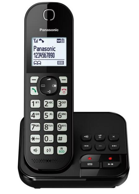 Panasonic KX-TGC460GB DECT телефон Индикация за входящо повикване Черен | JAR Computers Panasonic KX-TGC460GB DECT телефон Индикация за входящо повикване Черен