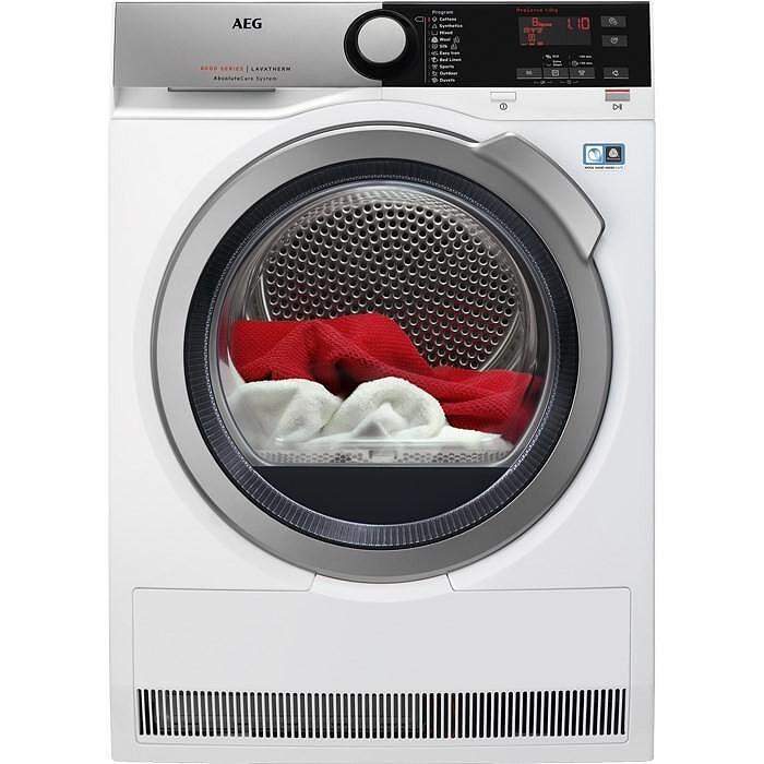 Сушилня AEG T8DEE48S*** , 8 kg, A++ , Бял