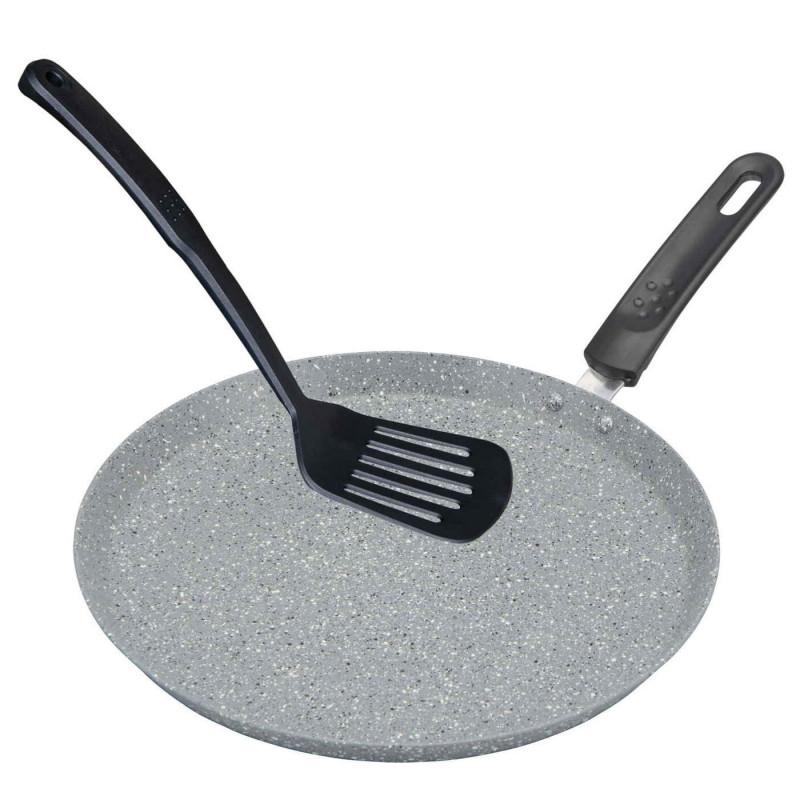 Tиган за палачинки Bohmann BH 1010-26 MRB, 26 cm, Мраморно покритие, Шпатула, Сив | JAR Computers Tиган за палачинки Bohmann BH 1010-26 MRB, 26 cm, Мраморно покритие, Шпатула, Сив