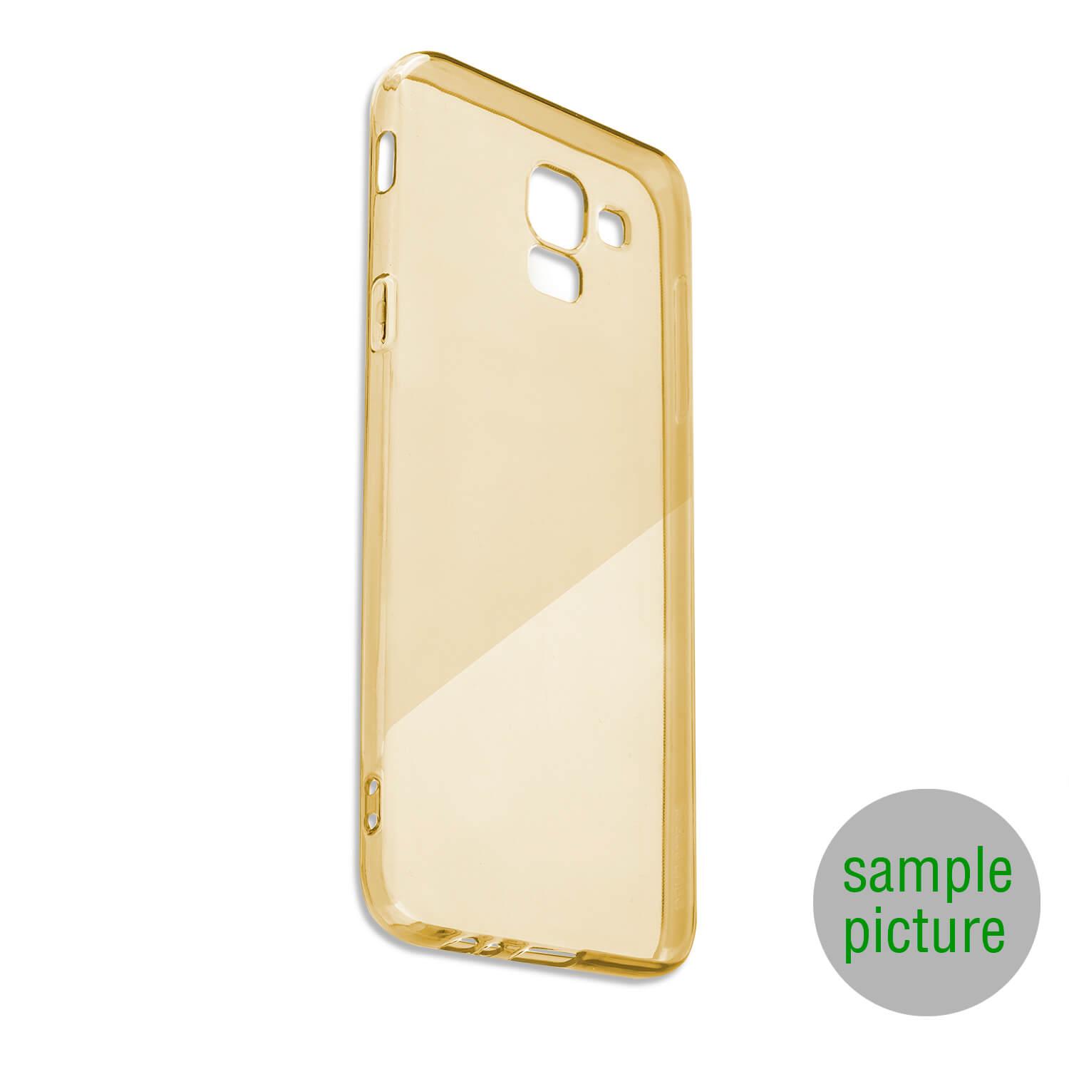 Тънък силиконов кейс за Samsung Galaxy J6 (2018) - 4smarts Soft Cover Invisible Slim (златист) | JAR Computers Тънък силиконов кейс за Samsung Galaxy J6 (2018) - 4smarts Soft Cover Invisible Slim (златист)