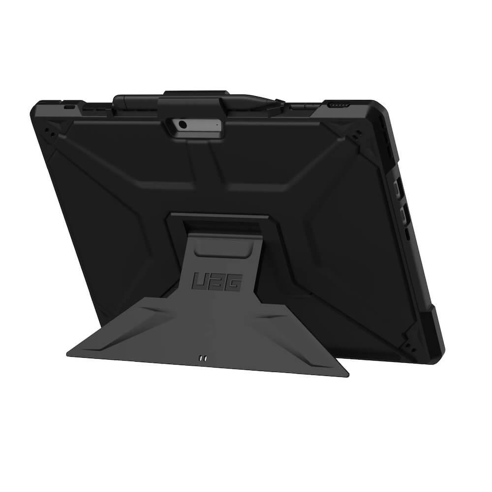 Удароустойчив хибриден кейс от най-висок клас за Microsoft Surface Pro 9 - Urban Armor Gear Metropolis SE Case (черен) | JAR Computers Удароустойчив хибриден кейс от най-висок клас за Microsoft Surface Pro 9 - Urban Armor Gear Metropolis SE Case (черен)