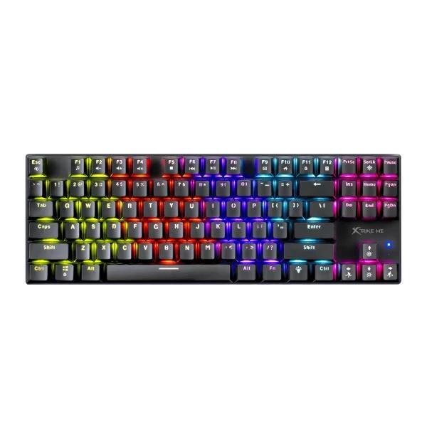 Xtrike ME геймърска механична клавиатура Gaming Mechanical keyboard 87 keys TKL - GK-989 - RED switches (English US)