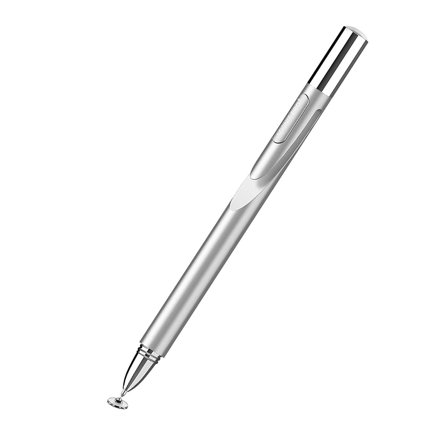 Алуминиева професионална писалка за мобилни устройства - Adonit Jot Pro 4 Stylus (сребрист) | JAR Computers Алуминиева професионална писалка за мобилни устройства - Adonit Jot Pro 4 Stylus (сребрист)