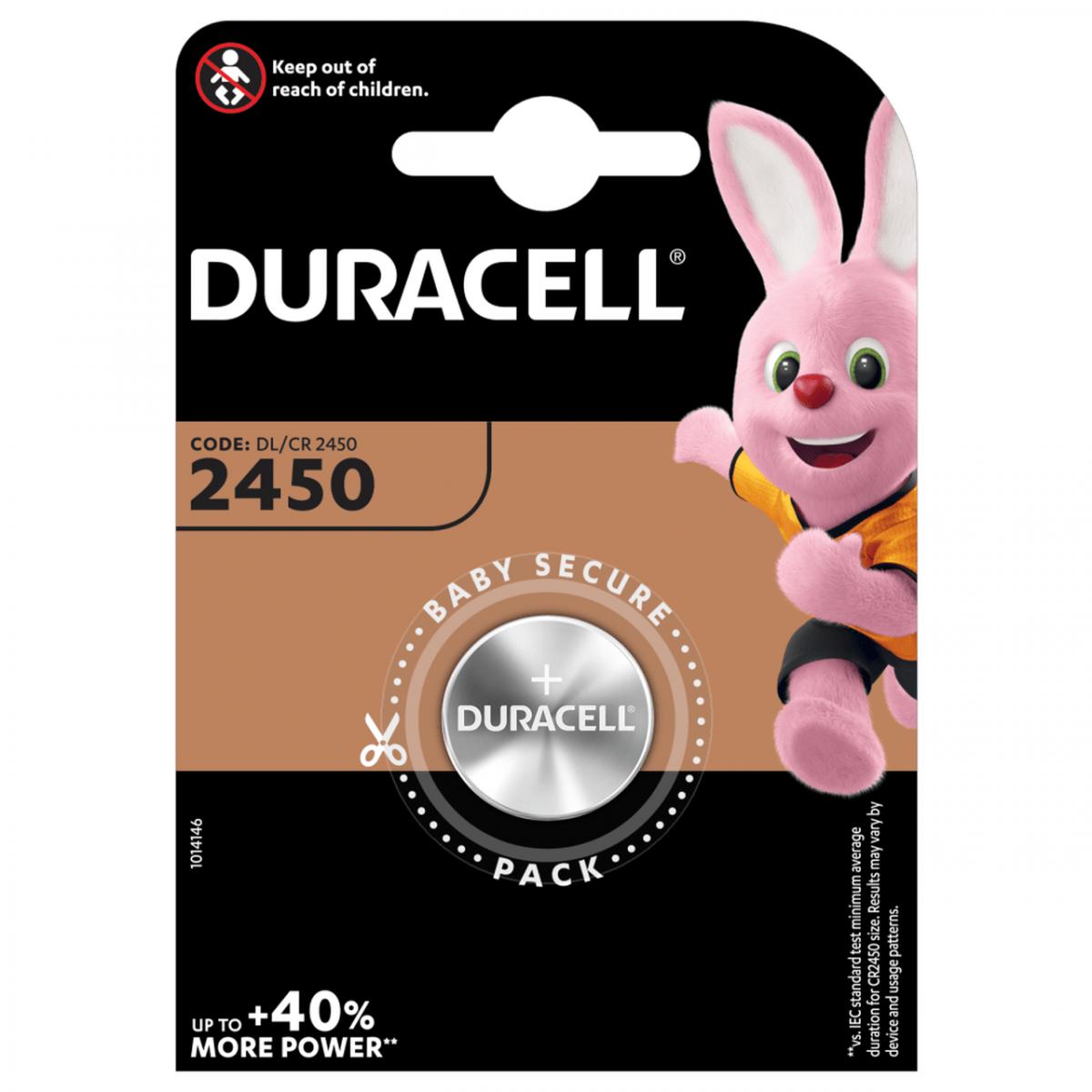 Батерия Duracell CR2450 | JAR Computers Батерия Duracell CR2450
