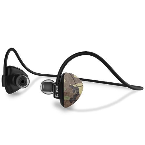 Безжични Bluetooth слушалки с микрофон за мобилни устройства - iPaint Camo Sport Bluetooth Headphones | JAR Computers Безжични Bluetooth слушалки с микрофон за мобилни устройства - iPaint Camo Sport Bluetooth Headphones