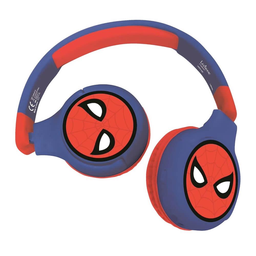 Безжични слушалки подходящи за деца - Lexibook SpiderMan Wireless On-Ear Headphones (син-червен) | JAR Computers Безжични слушалки подходящи за деца - Lexibook SpiderMan Wireless On-Ear Headphones (син-червен)