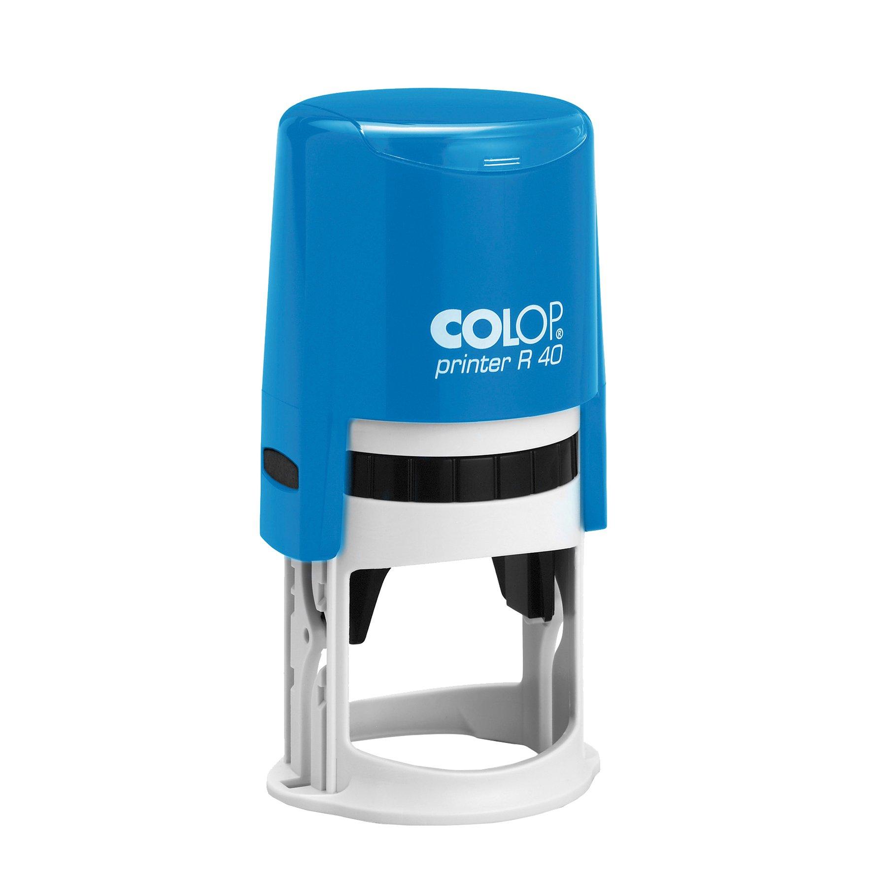 Colop Печат Printer R 40, кръгъл, 40 mm, син | JAR Computers Colop Печат Printer R 40, кръгъл, 40 mm, син