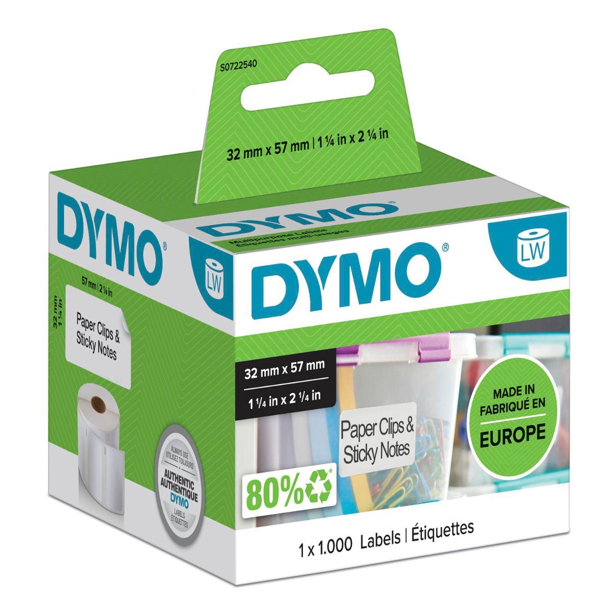 Етикети за етикетни принтери Dymo Label 11354 / S0722540 - White - PN S0722540 | JAR Computers Етикети за етикетни принтери Dymo Label 11354 / S0722540 - White - PN S0722540