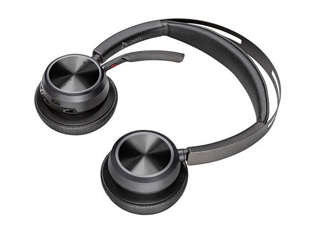 HP Poly Voyager Focus 2 USB-C BT Headset +USB-C/A Adapter SmartBuy