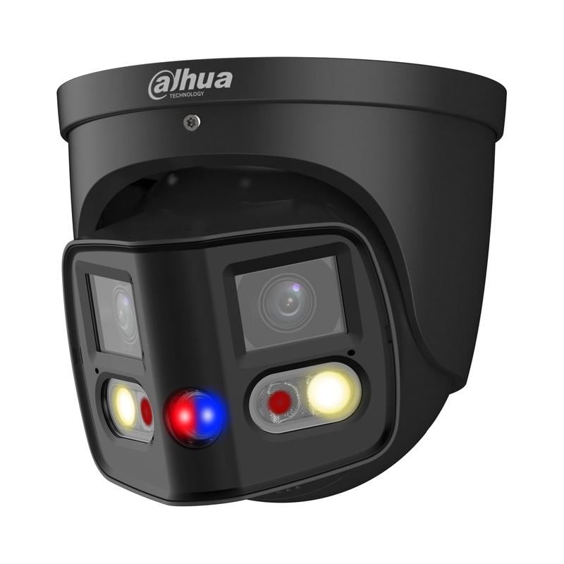 IP камера 8MP панорамна 180° DUO Full-color черна - DAHUA IPC-PDW3849-A180-E2-AS-PV-0280B-Black | JAR Computers IP камера 8MP панорамна 180° DUO Full-color черна - DAHUA IPC-PDW3849-A180-E2-AS-PV-0280B-Black