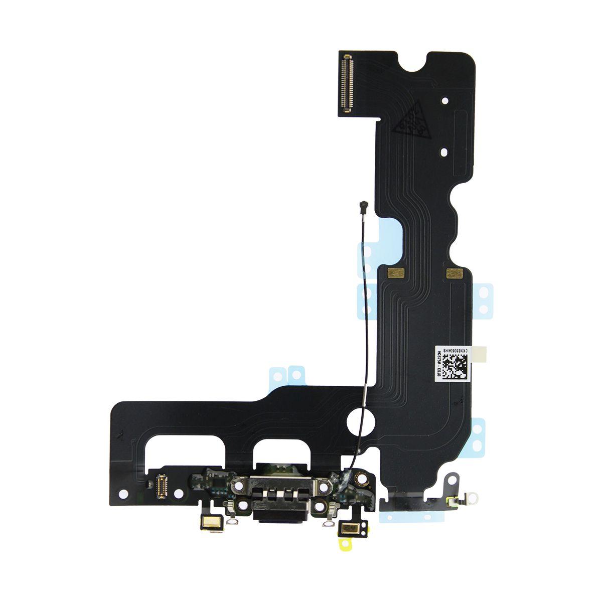 Лентов кабел с Lightning конектора и долните микрофони за iPhone 7 Plus - OEM iPhone 7 Plus System Connector and Flex Cable (черен) | JAR Computers Лентов кабел с Lightning конектора и долните микрофони за iPhone 7 Plus - OEM iPhone 7 Plus System Connector and Flex Cable (черен)