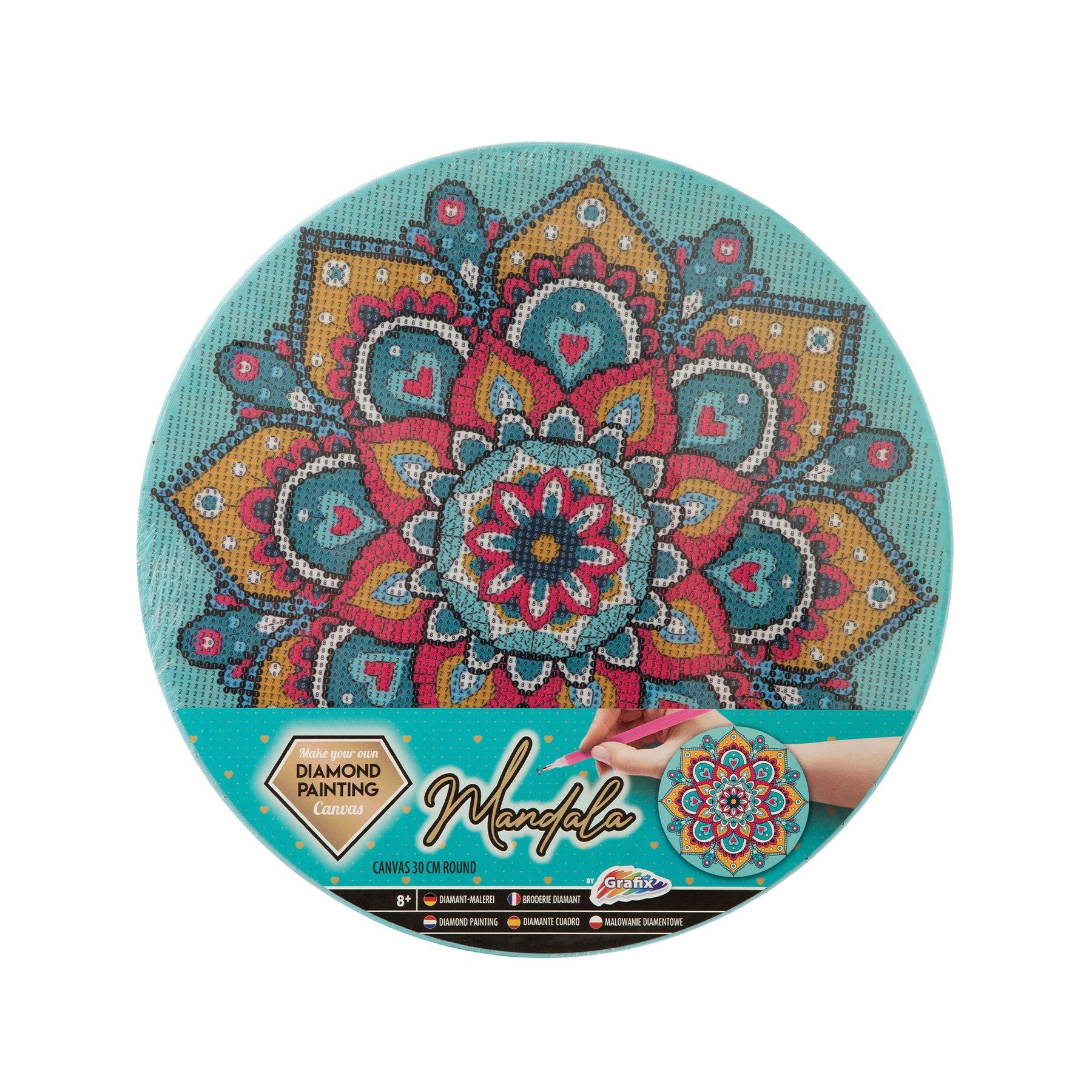 Moxy Платно за рисуване с мъниста Мандала, кръг, зелено | JAR Computers Moxy Платно за рисуване с мъниста Мандала, кръг, зелено