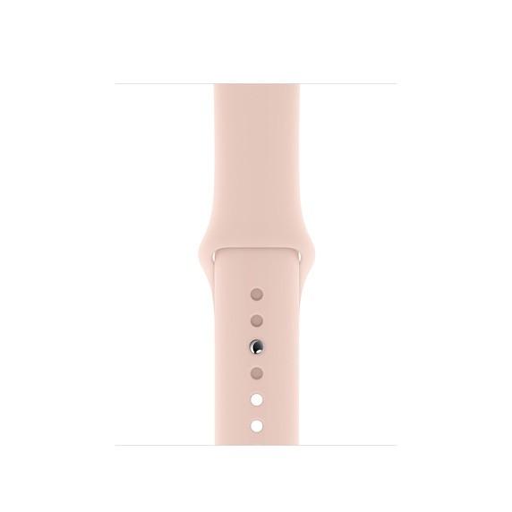 Оригинална силиконова каишка за Apple Watch 38мм, 40мм, 41мм (розов пясък) - Apple Watch Sport Band Pink Sand (reconditioned) | JAR Computers Оригинална силиконова каишка за Apple Watch 38мм, 40мм, 41мм (розов пясък) - Apple Watch Sport Band Pink Sand (reconditioned)