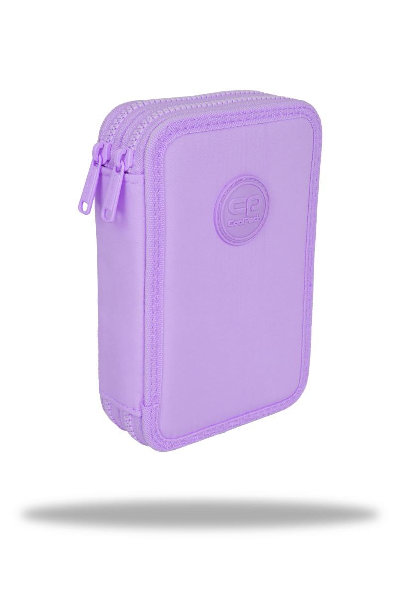 Ученически несесер с пособия COOLPACK - JUMPER 2 - Powder purple