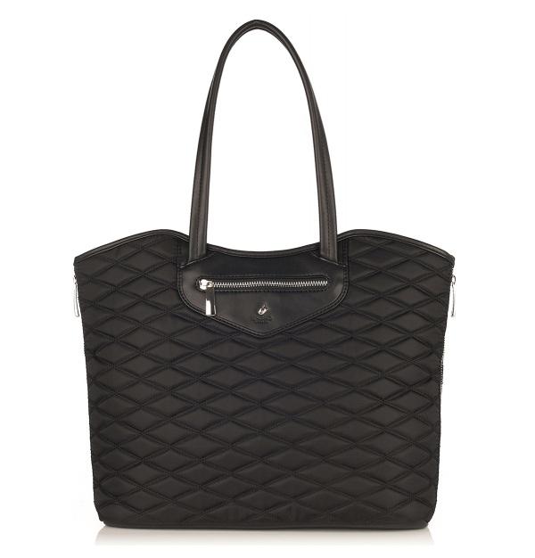 Дамска чанта за преносими компютри до 17 инча - Knomo Portland Zip Tote (черен) | JAR Computers Дамска чанта за преносими компютри до 17 инча - Knomo Portland Zip Tote (черен)